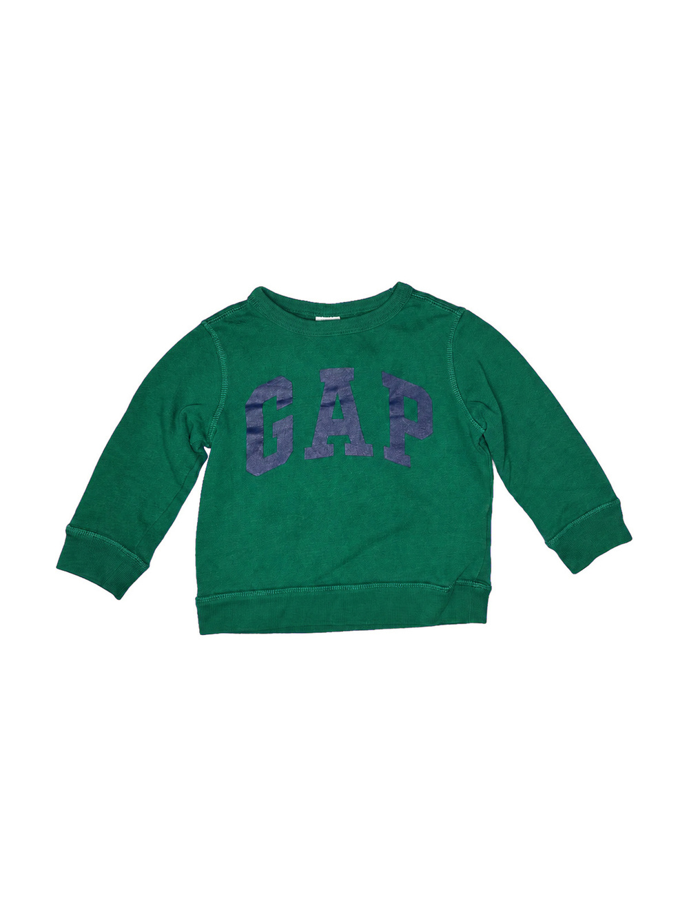 GAP Baby Green and Purple Logo Sweatshirt for Toddler (2 Years)